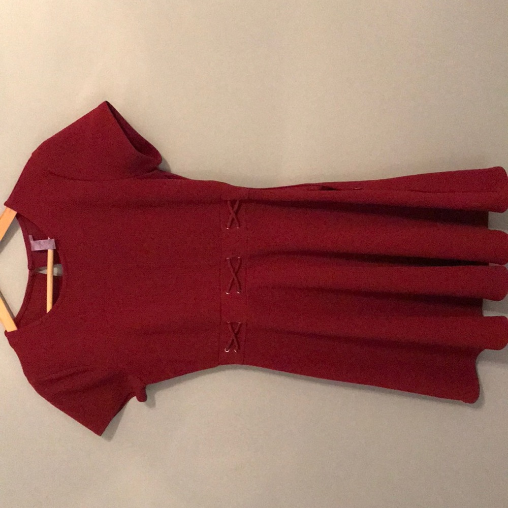 Red Francesca’s dress